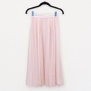 Aritzia Peony Skirt Pleated midi skirt